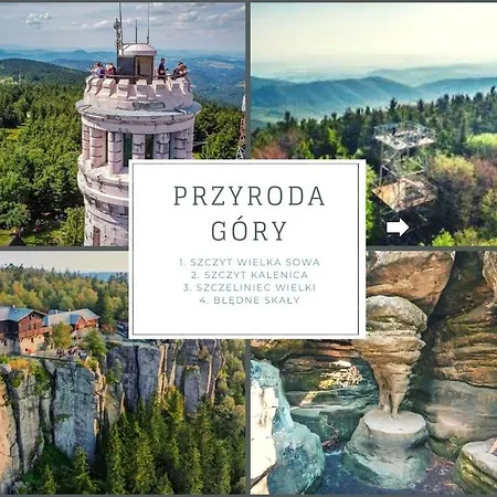 Luna - Klimatyczny Nr 8 Z Widokiem Na Poddaszu - Gory Sowie - Jezioro Bielawa (Dzierzoniow)